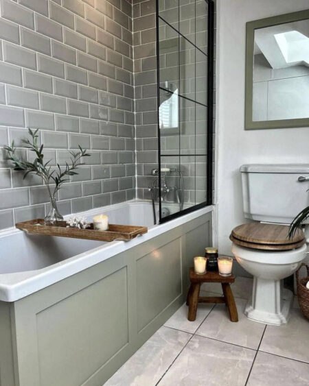 farmhouse bathroom serenity through simplicity