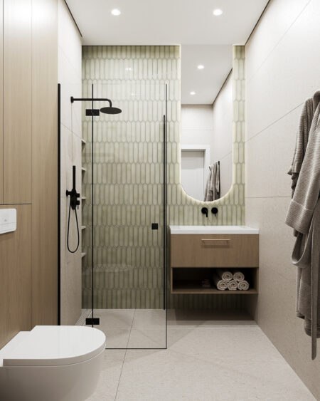 small bathroom elegant minimalism