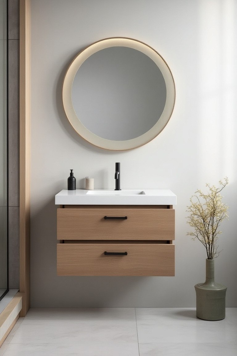 small bathroom ideas floating vanity