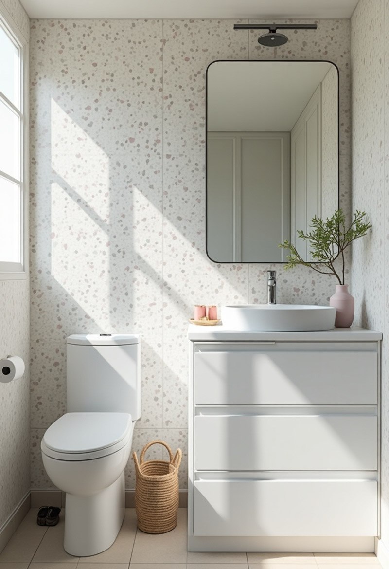 small bathroom ideas terrazzo