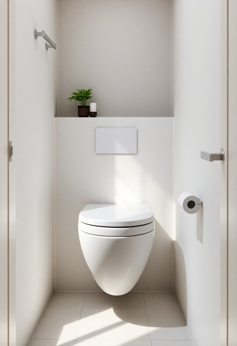 small bathroom ideas wall mounted toilet