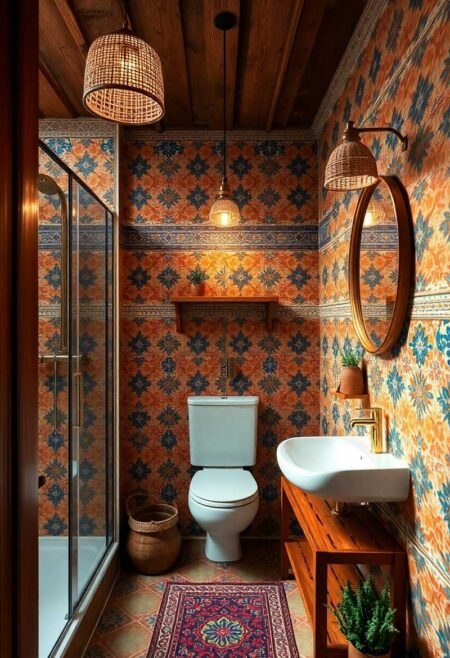 small bathroom mediterranean tile haven