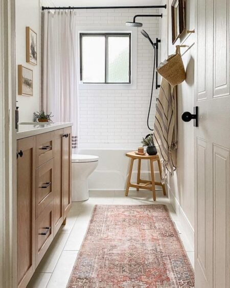 small farmhouse bathroom modern farmhouse